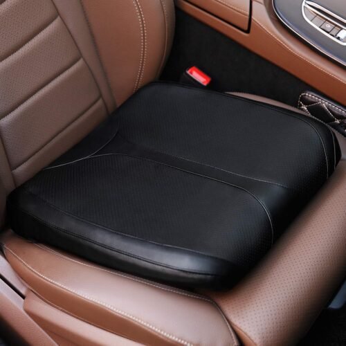 Car Seat Cushion with Slow Rebound Memory Foam and Wedge